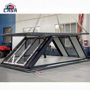 Moderne Rechthoekige Vorm Eenvoudige Montage Opvouwbare Container Huis Met Sandwichpaneel Opvouwbaar Uitbreidbaar Voor Hotel-En Kantoorgebruik - Product Image 1