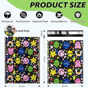 Huamaohengchun6x9 InchWaterproof and Tear-Resistant Shipping Bags for Clothing, Strong Mailing Bags with Self-Seal - Product Image 2