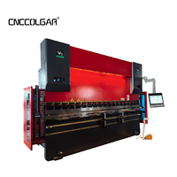 Prensa Plegadora Hidráulica CNC de Alta Resistencia CNCColgar, Totalmente Automática, 8+1 Ejes, 220T, 4000mm, Delem DA69S, para Metal