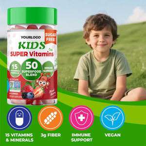 OEM Marque privée Complément alimentaire santé Gommes végétariennes Multivitamines pour adultes enfants Gommes multivitamines Capsule molle - Product Image 4