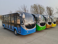 Autobús Turístico Eléctrico de Lujo Elite de 14 Plazas con Aire Acondicionado para Resorts VIP y Parques Temáticos Internacionales