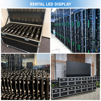 Écran LED de location P2.5 P2.9 P3.91 facile à installer pour événements, mur vidéo, toile de fond, affichage intérieur/extérieur pour scène de concert