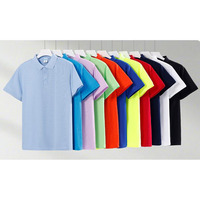 Op maat gemaakte zomerse gebreide polyester/katoenen snel drogende shirts met kraag, korte mouwen, teamwerk uniform, gemeenschappelijke evenementen, cultureel