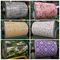 Blumenbedrucktes Farbmetallstahlblech Vorlackiertes Verzinktes Stahlband PPGI Fabrikpreis