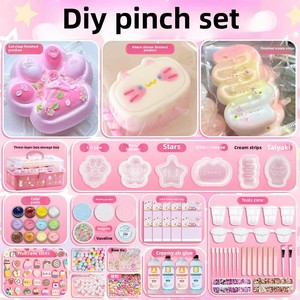 Kit Completo de Juguetes Antiestrés DIY, Burbujas de Goma Suave, 14 Años+, Pegamento AB Hecho a Mano, Silicona de Grado Alimenticio, Unisex, Alivio de la Ansiedad, Niños - Product Image 6