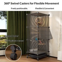 Fournitures pour animaux de compagnie en gros : Cage à oiseaux en fil de fer métallique, grande cage d'élevage pour perroquets, petite cage pour canaris, cage d'élevage en acier pour animaux de compagnie, OEM