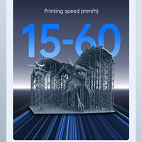 Anycubic grosir 6K foton Mono X 6Ks ukuran cetak besar 200x195x122mm HD Resin LCD Printer 3D