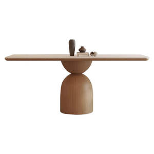 <span class=keywords><strong>โต๊ะ</strong></span>อาหารไม้เนื้อแข็งหินเผาแบบมินิมอลสมัยใหม่ <span class=keywords><strong>ขา</strong></span>ยส่ง<span class=keywords><strong>โต๊ะ</strong></span>อาหารหินอ่อน Travertine สำหรับห้องรับประทานอาหารและโรงแรม - Product Image 6