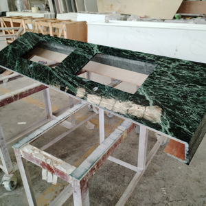 Phong cách hiện đại bàn đá cẩm thạch Đầu Bàn cà phê đánh bóng Countertop đa dạng cho các tùy biến cho biệt thự nền tường đá cẩm thạch - Product Image 3