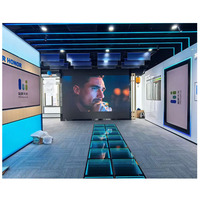 Écran LED d'intérieur à pas fin P0.9 COB, mur vidéo 4K Ultra HD sans soudure, Adobe RGB 98%, HDR 1000:1, pour centre de surveillance et de commande
