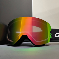 Yijia optique en gros meilleur miroir anti-buée personnalisé magnétique élégant lunettes de ski de neige Double couche lunettes de ski Googles de ski