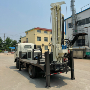 סין משאית רכוב מים מכונת קידוח הידראולי 200 מ '300 מ' עומק מים היטב קידוח - Product Image 1