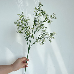 Nueva Gypsophila <span class=keywords><strong>Paniculata</strong></span> Artificial de Tacto Real para Arreglos Florales, Decoración de Bodas y Hogar - Product Image 5