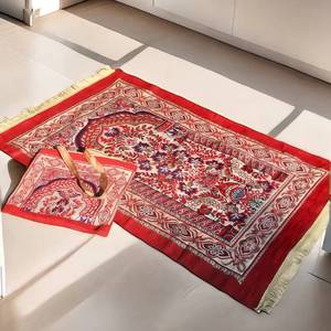 Tapis de prière orthopédique à motif floral, rembourré, ergonomique, tapis musulman, soutien pour les genoux, lavable, confortable pour un usage quotidien, comprend - Product Image 3