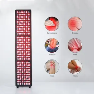 Bellezza salone 5 lunghezze d'onda 190 mw/cm fototerapia 1000W 180 pz LED luce rossa a raggi infrarossi pannello dispositivo di terapia macchina con CE ROHS