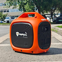 Fabrik-Großhandel 2kW Benzin-Inverter-Generator mit Vollkupferwicklung, Eingebautem AVR, RV Mobiles Notstromaggregat DC AC/DC