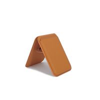 Porte-cartes magnétique fin et robuste avec support de téléphone, portefeuille en cuir PU compatible avec iPhone 16 15 14 13 12 Pro Max