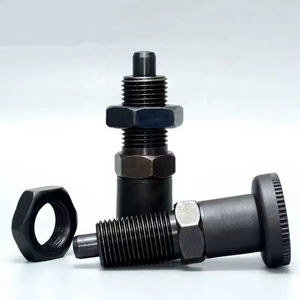 สลักล็อคเกลียวละเอียดแบบมีปุ่มกดล็อคเอง สีดำ ผลิตตามสั่ง ยี่ห้อเซินเจิ้น เล่อไท่ คาร์บอนสตีล - Product Image 4