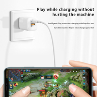 Chargeur mural de voyage GaN QC3.0 A+C PPS haute puissance, charge super rapide PD 33w, chargeur mural GaN pour ordinateur portable Type-C, MacBook, iPad, iPhone