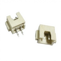 Conectores Horizontales SMT/SMD de 2-6 Pines con Paso de 2.54mm, Latón, IP20, ROHS, Resistentes a Altas Temperaturas, Carcasa LCP, 125V, PCB