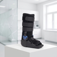 Botte de marche orthopédique en aluminium respirante avec support, fabriquée sur mesure par l'usine OEM, pour entorse de la cheville