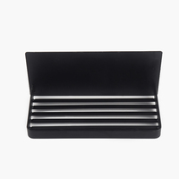 Étagère magnétique exclusive pour réfrigérateur, noire, réglable, écologique, gain de place pour la cuisine, 19x9x10cm