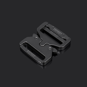 Hebilla de Liberación Lateral de Aleación de Zinc de 38 mm, Negra, Resistente, para Bolsas - Product Image 2