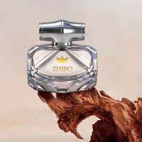 Flacon de parfum en verre slub vide, type à pression, vaporisateur, échantillon cosmétique, 30 ml, diffuseur de luxe, emballage personnalisé avancé