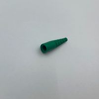 Connecteur de fibre optique LC, longueur 16,6 mm, diamètre intérieur 1,1 mm |   Manchon de décompression à sertir ignifuge V0 TPE monomode