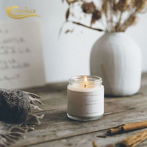 Nến Sang Trọng Được Cá Nhân Hóa Nhãn Hiệu Riêng Nến Thơm Bằng Thủy Tinh Màu Đen - Product Image 3