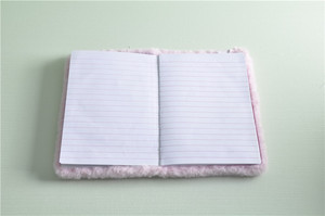 Bella Sloth Peluche Rosa Notebook Carino Pelliccia Journal Dairy <span class=keywords><strong>Libro</strong></span> per la Scuola - Product Image 4