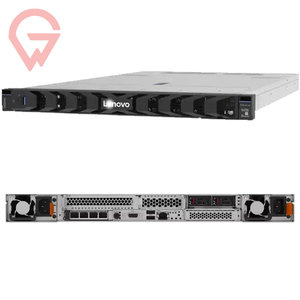 Serveur en rack ThinkSystem SR630 V4 1U, processeur Intel double cœur, 32x DDR5, 8 To, 14 SAA SATA pour centre de données de virtualisation LENOVO - Product Image 1