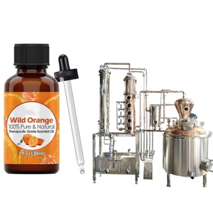 Distillateur d'huiles essentielles industriel au prix d'usine pour l'extraction végétale, système d'extraction de 1000L à 6000L en acier inoxydable - Product Image 1