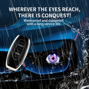 12V Devil Eyes Dynamic Demon Eyes pour phare de voiture Phare antibrouillard Feu arrière Rénovation Auto <span class=keywords><strong>Light</strong></span> DIY <span class=keywords><strong>3</strong></span> iches - Product Image 5