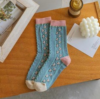 Chaussettes respirantes de haute qualité personnalisées très vendues Chaussettes fantaisie confortables pour femmes