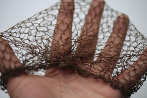 CJ306, 2 uds., redecillas <span class=keywords><strong>de</strong></span> nailon, color negro, marrón, café, líneas <span class=keywords><strong>el</strong></span>ásticas suaves invisibles, <span class=keywords><strong>Red</strong></span> <span class=keywords><strong>para</strong></span> <span class=keywords><strong>el</strong></span> <span class=keywords><strong>cabello</strong></span> - Product Image 4