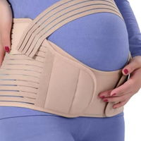 Ceinture de soutien abdominale de grossesse respirante, réglable et élastique, douce pour la peau, pour soulager le dos