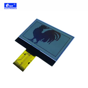 COG + <span class=keywords><strong>FPC</strong></span> kết nối 128x64 pixel đồ họa LCD phân đoạn hiển thị FSTN mô-đun - Product Image 5