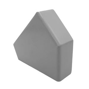 Q235 Metalen Plaat Zilver Spuiten 120-45 Hoek Connector Beugels Buisfittingen - Product Image 3