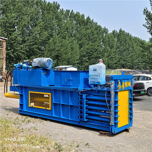 Machine hydraulique carrée haute productivité Longmiao pour les stations de recyclage de bouteilles en plastique PET - Product Image 4