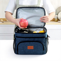 Sac isotherme multi-poches, sac à bandoulière, boîte de refroidissement, grande capacité, sac de transport pour pique-nique en plein air