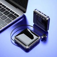 Nouveauté Banque d'alimentation magnétique Powerbank 20000Mah Chargeur Alimentation Banque d'alimentation Mini pour Iphone 1000000 Mah Power Bank