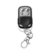 Télécommande universelle sans fil pour porte de garage 433 MHz RF, clonable, boîtier métallique, quatre boutons A B C D 1527 315 MHz