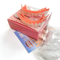 Nouvelles Facettes Dentaires Cosmétiques en Silicone 2026 avec Perles Thermofusibles – Dents Prothétiques Temporaires Réutilisables pour un Sourire Confiant