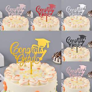 Adornos <span class=keywords><strong>de</strong></span> Pastel <span class=keywords><strong>de</strong></span> Graduación Reutilizables <span class=keywords><strong>de</strong></span> Acrílico <span class=keywords><strong>de</strong></span> Lujo, Decoración <span class=keywords><strong>de</strong></span> la Nueva Temporada 2026, Venta al por Mayor - Product Image 5