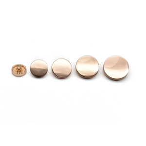 2020 nóng bán ưa thích may mặc hợp kim kẽm vàng bạc may người đàn ông Phụ nữ phù hợp với tùy chỉnh thực hiện Shank phẳng Áo sơ mi kim loại nút cho quần áo - Product Image 5