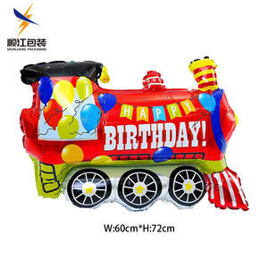 Grosir astronot balon astronot bentuk roket ruang bertema pesta ulang tahun dekorasi aluminium Film piring terbang balon - Product Image 4