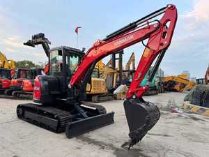 Gran oferta, precio barato, Mini Excavadora hidráulica sobre orugas usada, Yanmar ViO55, caja de cambios de 5 toneladas, buen estado, bomba de Motor Original - Product Image 5