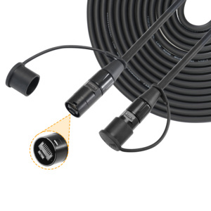 <span class=keywords><strong>สาย</strong></span>เคเบิลเครือข่ายอีเธอร์เน็ต CAT6A แบบมีฉนวนป้องกันเสียงรบกวน ระดับมืออาชีพ หัวต่อ RJ45 แบบตัวผู้-ตัวผู้ สำหรับเครื่องขยายเสียง ควบคุมไฟเวที - Product Image 1