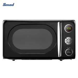 Smad 20L Mini Portable Home <b>Digital</b> Retro <b>Microwave</b> Oven with - Product Image 3